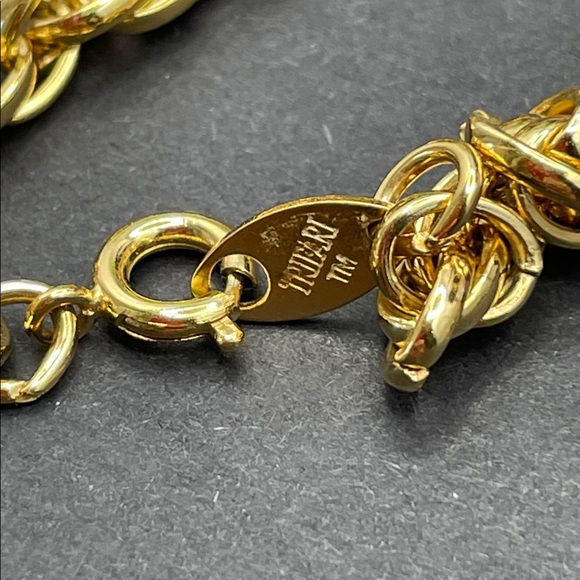 Trifari jewels of India Alfred Phillipe pendant necklace vintage C20 - Picture 5 of 6